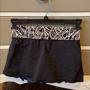 Lululemon Polka Dot Ruffle Skirt